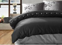 Постельное белье ранфорс Cotton Box - Candy Daren Siyah (Турция), евро